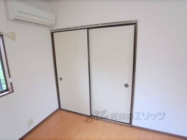 収納　収納を閉じた状態です。