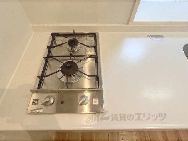 キッチン　ガス2口コンロ