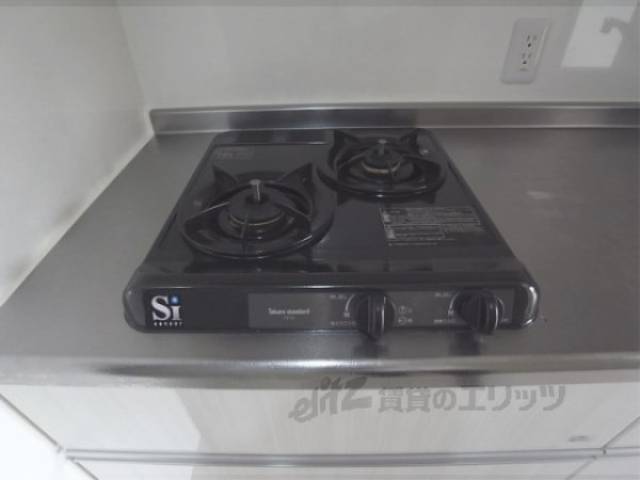 キッチン　2口ガスコンロ