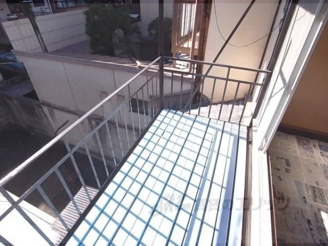 ベランダ　2Ｆ　服もすぐに乾きます。