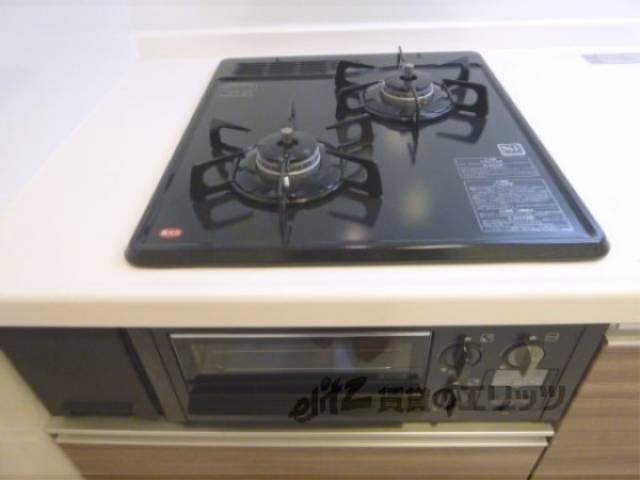 キッチン　ガス2口コンロ