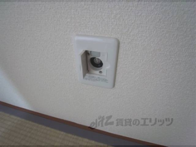 ガス差込口　すべてのお部屋にあります