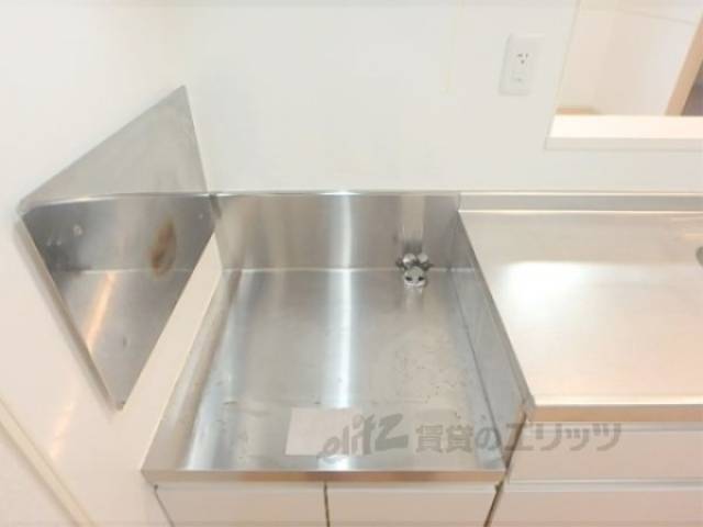 キッチン　コンロ置き場