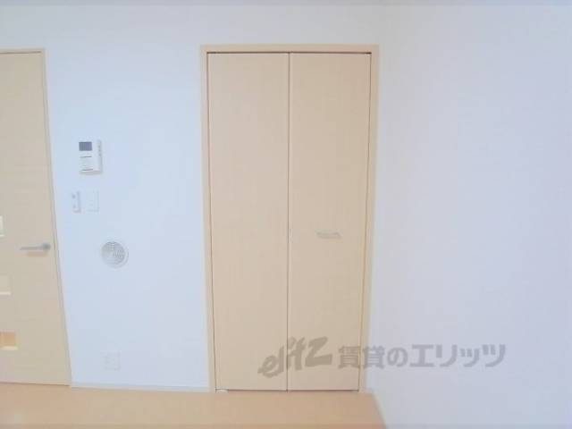 収納　収納スペース閉じた状態です。