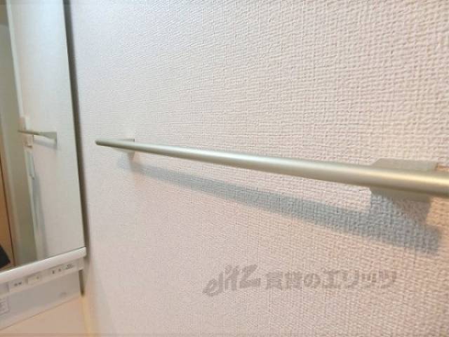 洗面所　タオル掛け