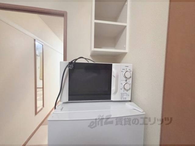 洗濯機置場　電子レンジ