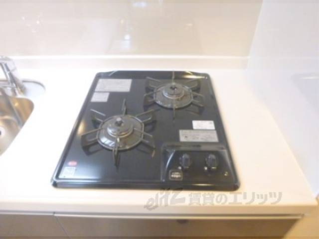 キッチン　ガス2口コンロ