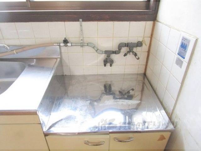 キッチン　コンロ設置場所