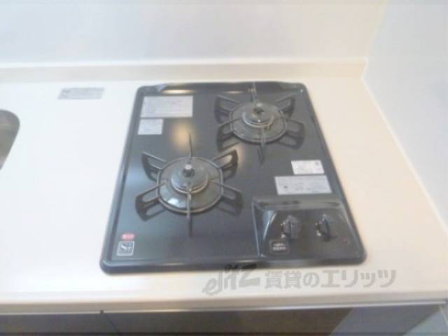 キッチン　2口ガスコンロ
