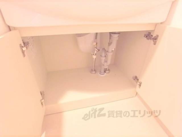 洗面所　洗面化粧台：収納場所