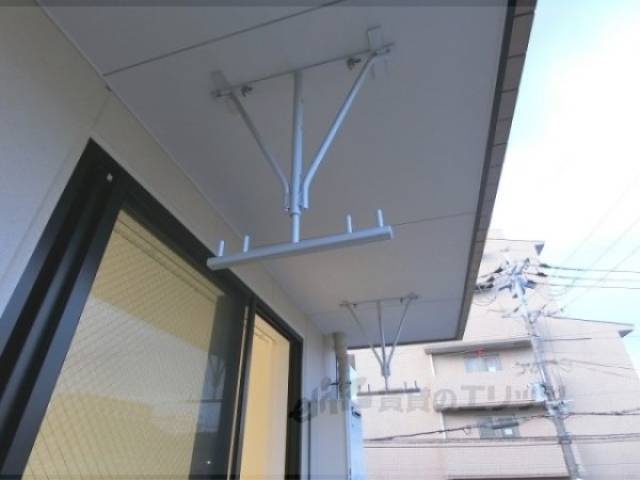 ベランダ　物干しスペース