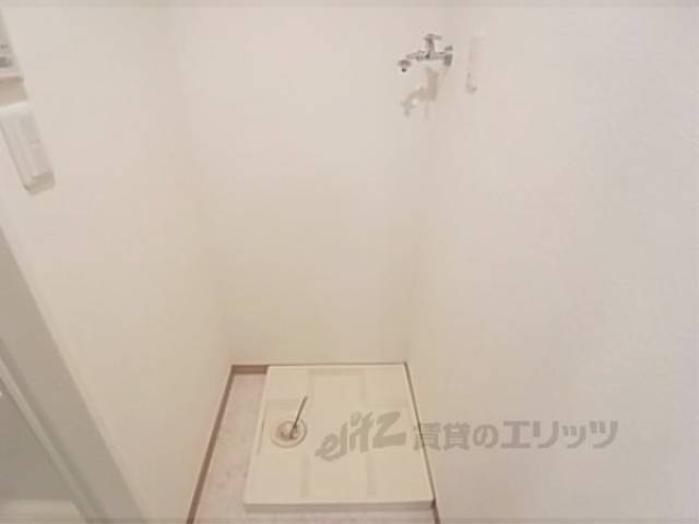 洗濯機置場　広々としていますね