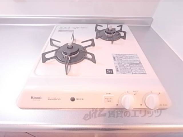 キッチン　2口ガスコンロ