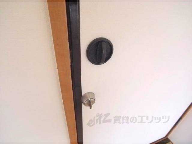 ドア　施錠できます
