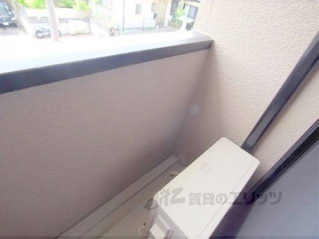 ベランダ　南東向きなので日当たり良好。