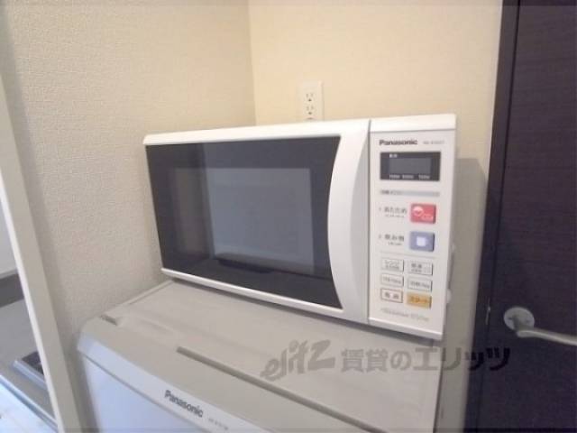 キッチン　電子レンジ　もちろん電子レンジも。
