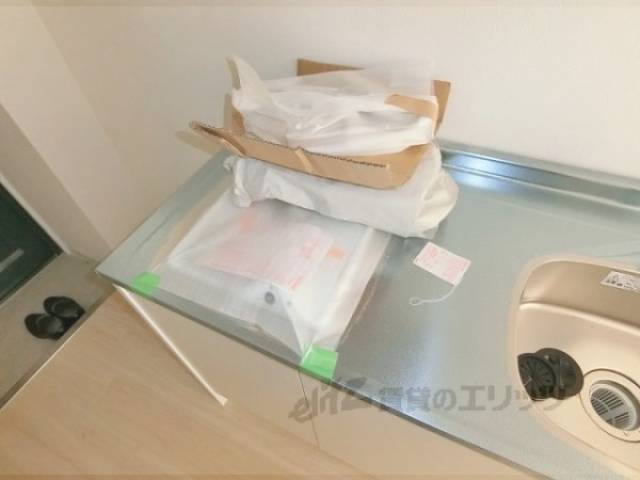 キッチン　コンロ置き場