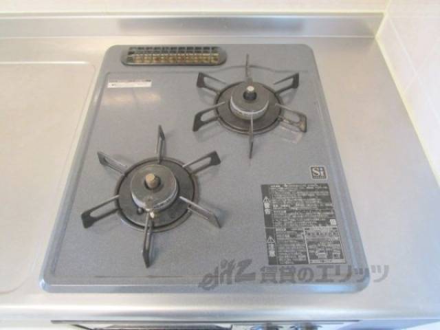 キッチン　ガス2口コンロ
