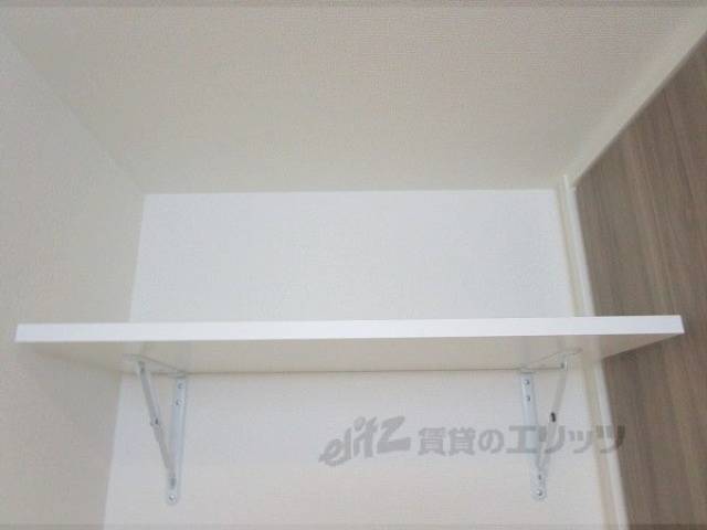 洗濯機置場　上部収納