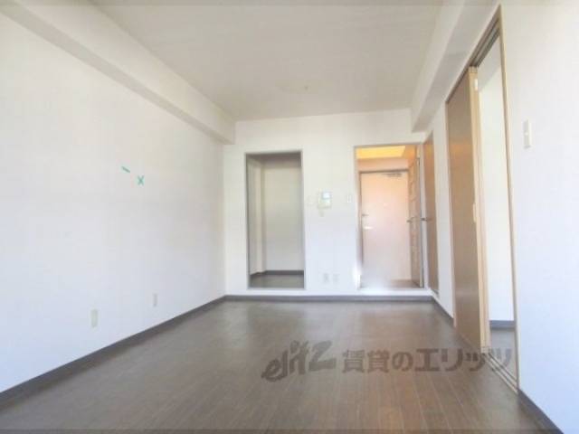 リビング　表札