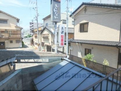 眺望　二階和室の北側より
