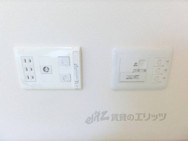 リビング　ネットコンセント