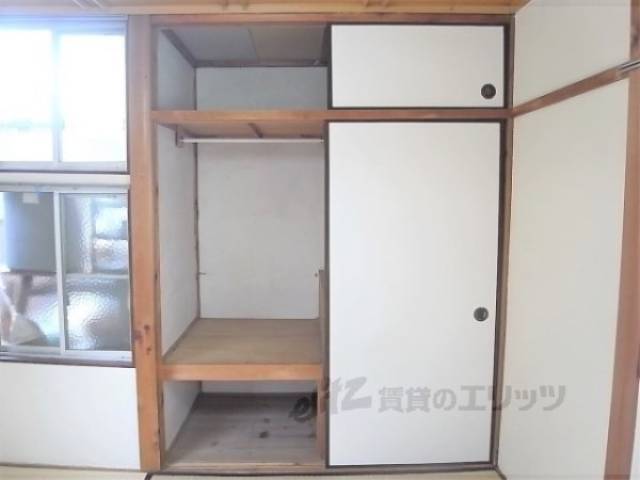 収納　広い収納スペースです。