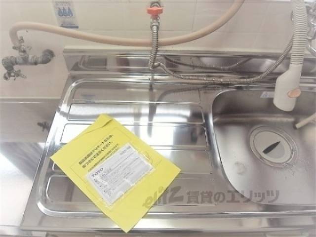 キッチン　調理できる広いシンクです。