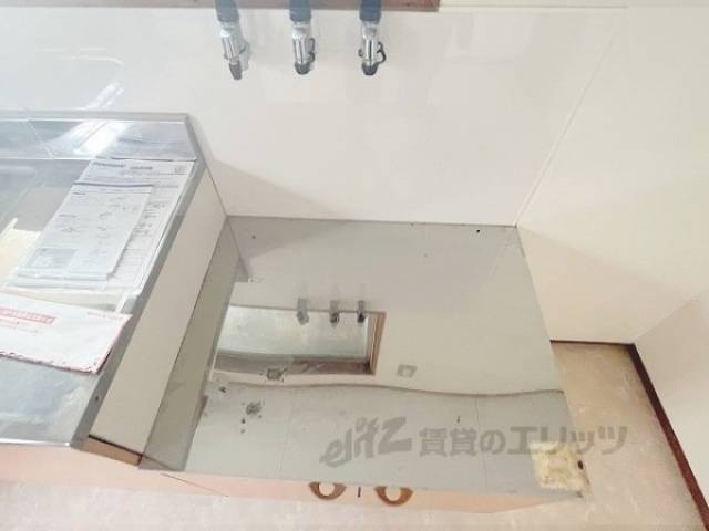 キッチン　コンロ置き場