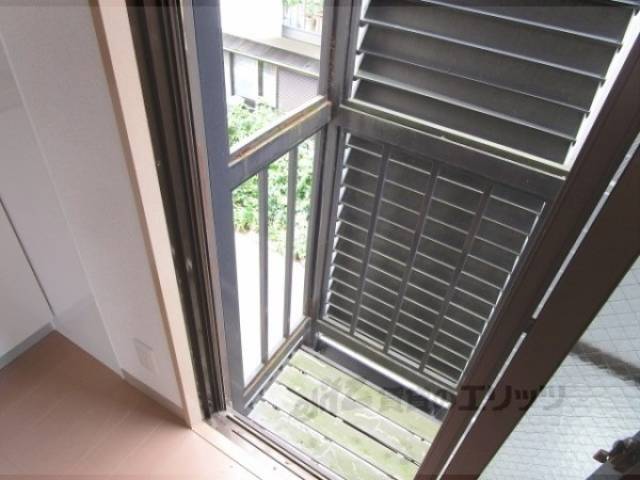 ベランダ　北側
