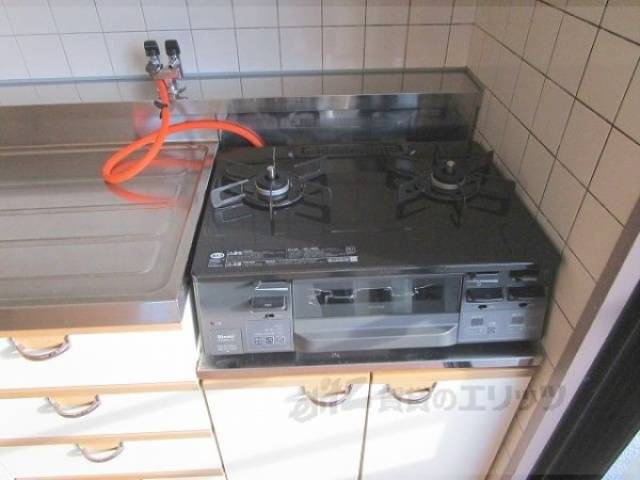 キッチン　コンロ置場