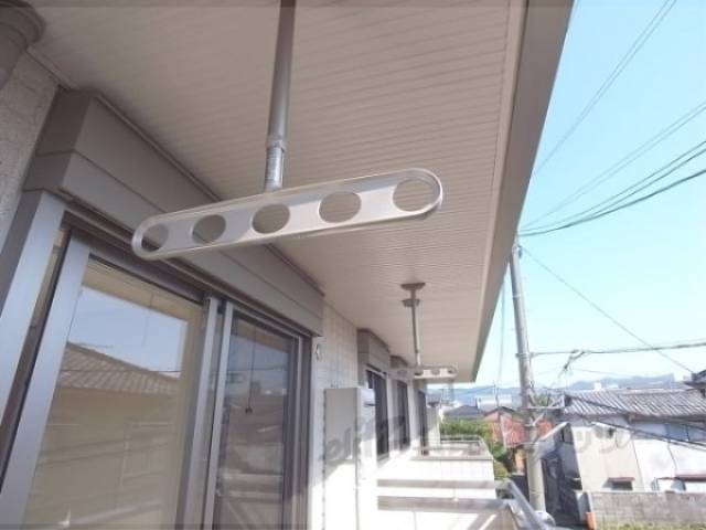 ベランダ　物干し