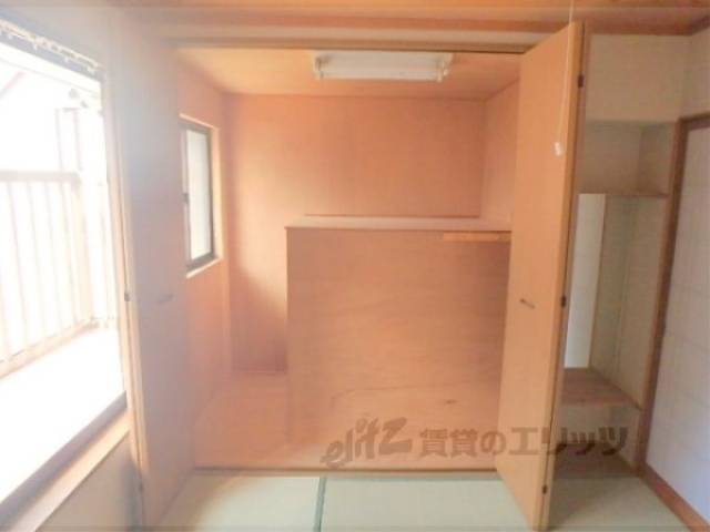 収納　奥行きがある収納です。