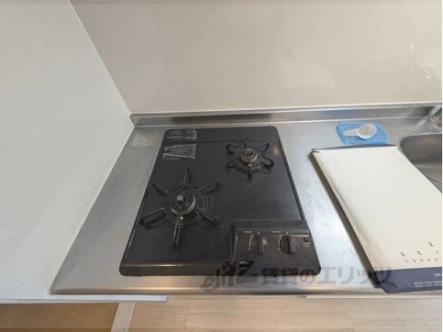 キッチン　ガス2口コンロ