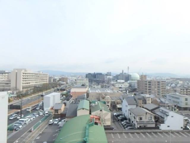 ベランダ　ベランダからの景色