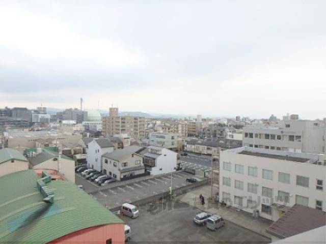 ベランダ　ベランダからの景色