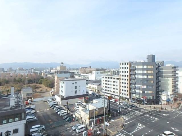 ベランダ　ベランダからの景色