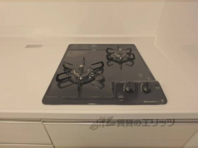 キッチン　ガス2口コンロ