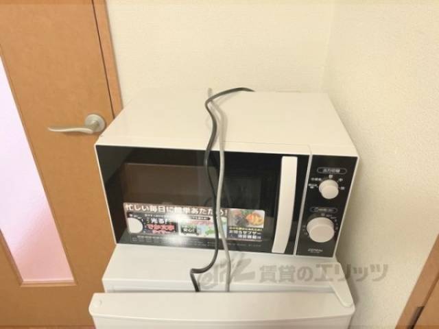 冷蔵庫置場　電子レンジ