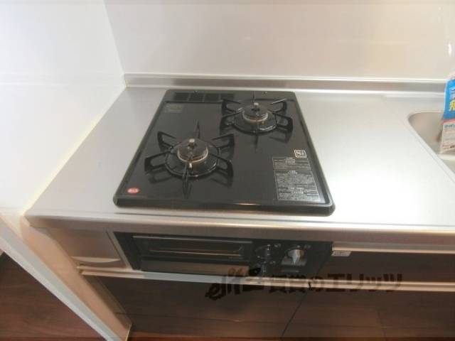 キッチン　2口コンロ