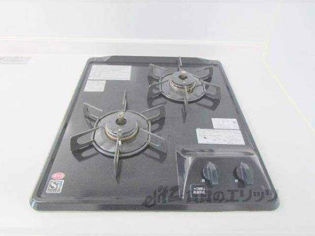 キッチン　ガス2口コンロ