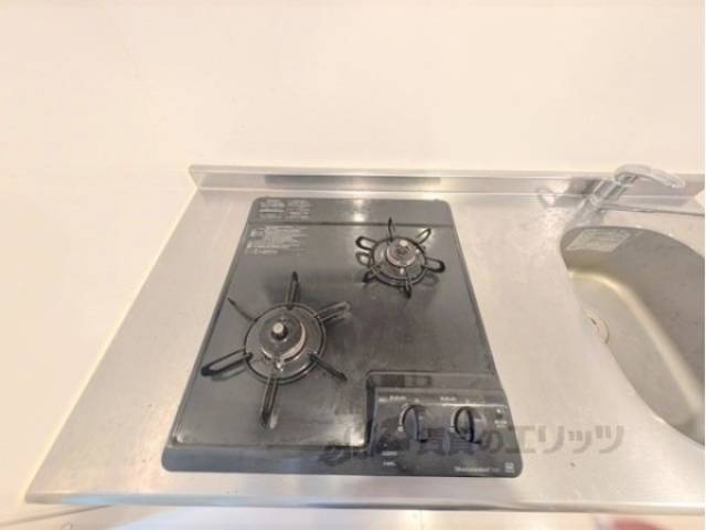 キッチン　ガス2口コンロ
