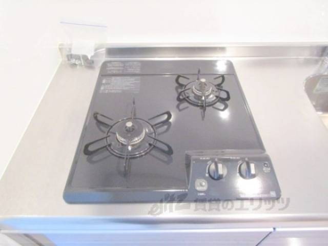 キッチン　ガス2口コンロ