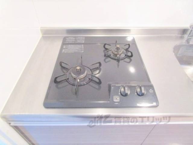キッチン　ガス2口コンロ