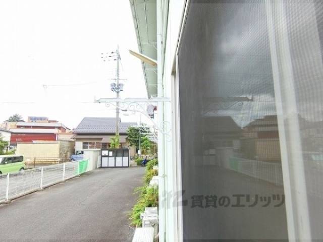 ベランダ　物干し