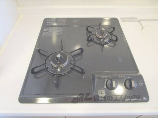 キッチン　ガス2口コンロ