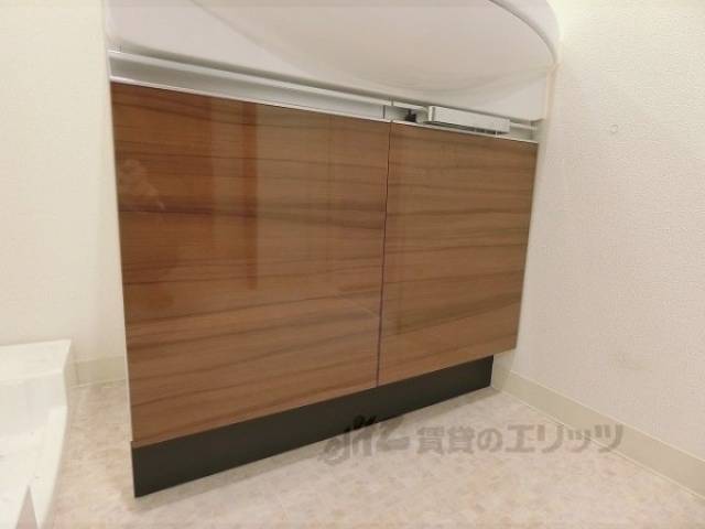 収納　洗面台下