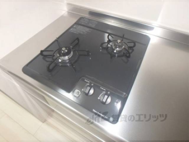 キッチン　ガス2口コンロ