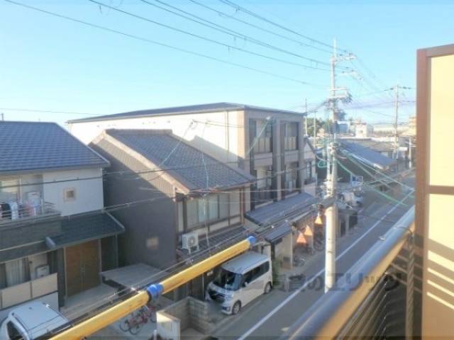 眺望　師団街道沿いの眺めですね