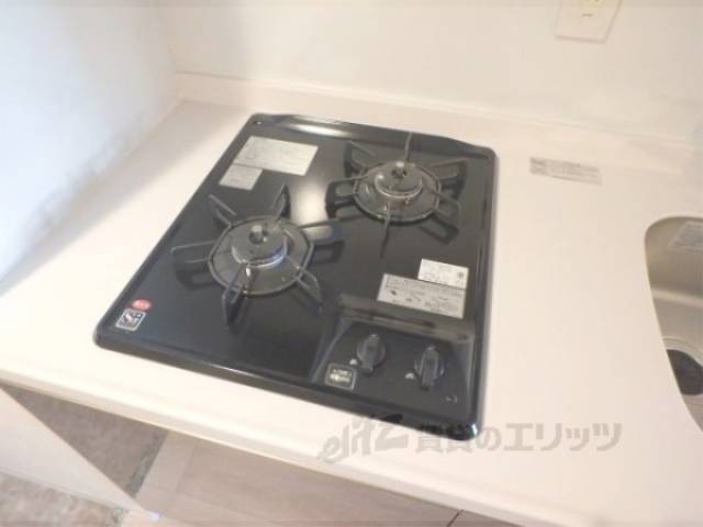 キッチン　ガス2口コンロ